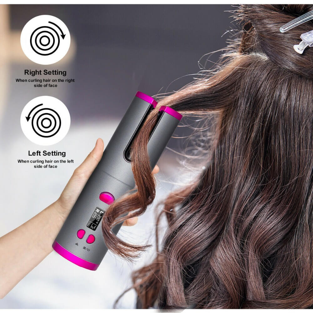 🔥Best Sale🔥 50% Off Portable Auto Rotate Ceramic Hair Curler