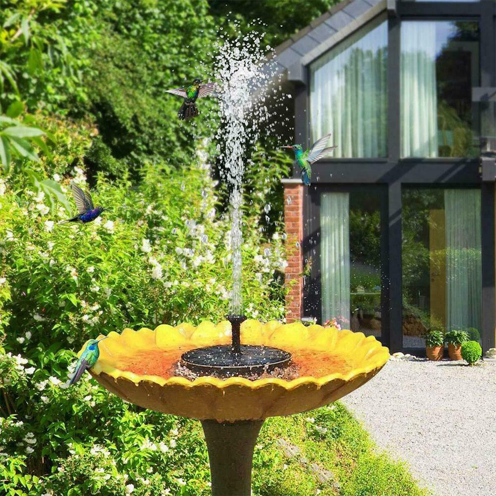 Mini Solar Water Bird Bath Fountain
